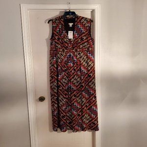 Chicos multi-coloured maxi dress - NWT